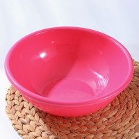 Чаша пластиковая, 3,5 л, цвет МИКС