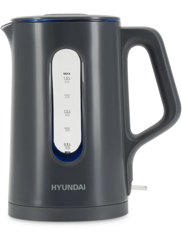 Чайник HYK-G4508 1.5л. 1700Вт серый