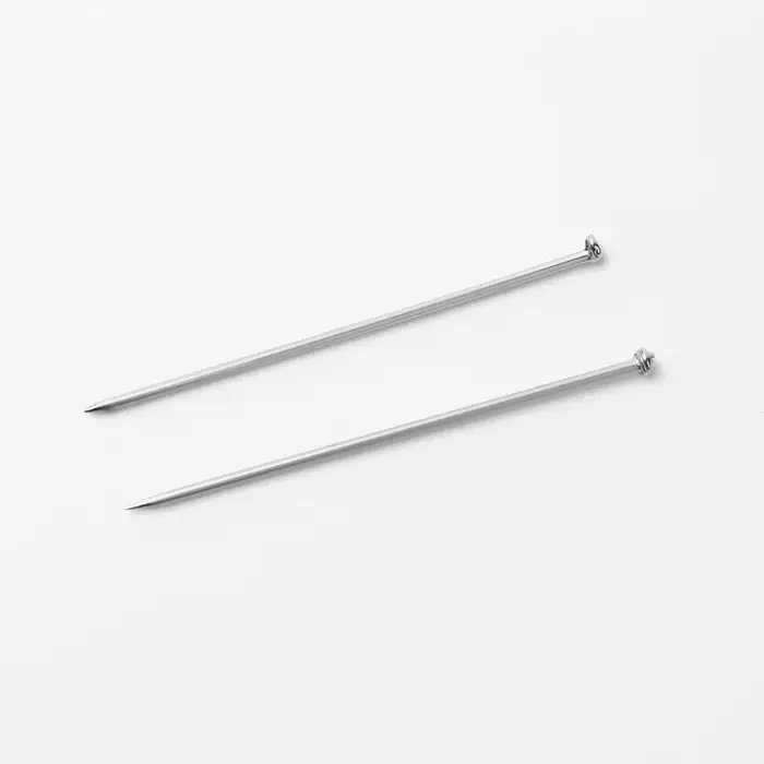 Игольница с булавками &laquo;Гвоздики&raquo;, 21 мм, 200 шт., синяя