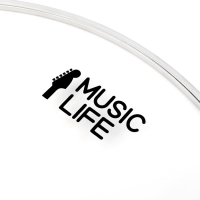 Пластик для барабана Music Life 14 дюймов, прозрачный Пластик для барабана Music Life 14 дюймов, прозрачный