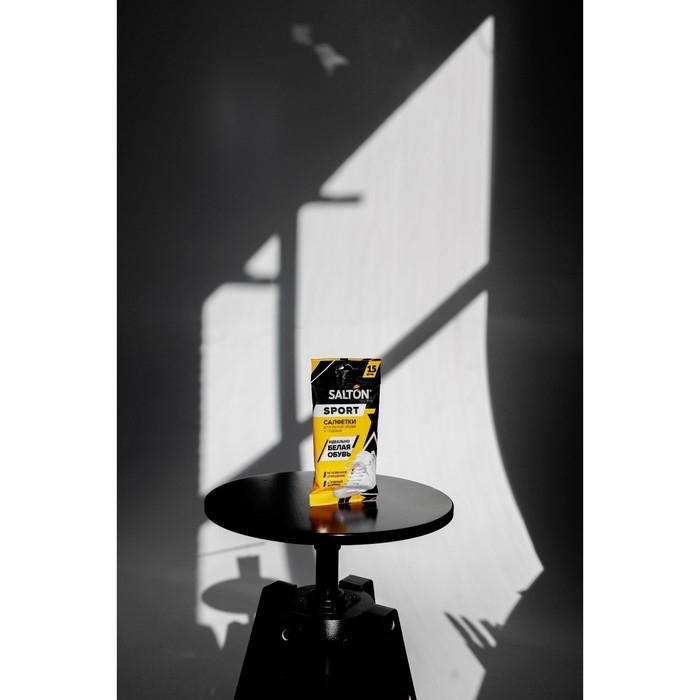 Влажные салфетки Salton Sport для очищения белой обуви и подошв 15 шт Влажные салфетки Salton Sport для очищения белой обуви и подошв 15 шт