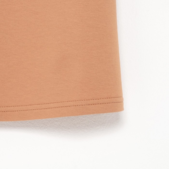 Платье для девочки KAFTAN Платье для девочки KAFTAN "Basic line", размер 30 (98-104), цвет кофе