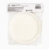 Тарелка одноразовая бумажная &laquo;Полевые цветы&raquo;, 17 см, 6 шт