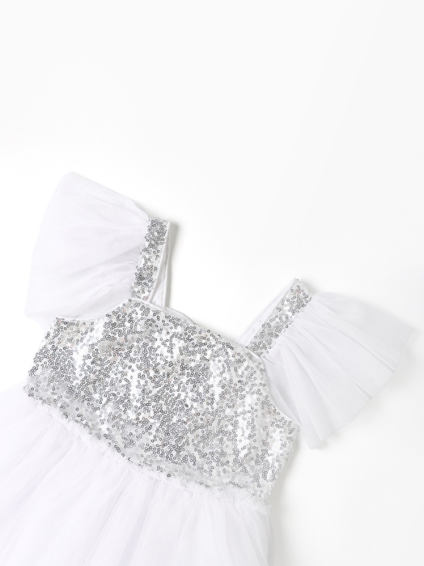 Платье детское нарядное KAFTAN рост 90, белый