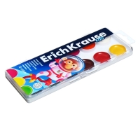 Акварель 12 цветов, ErichKrause Kids Space Animals, медовая, с УФ защитой яркости, пластиковая коробка, европодвес