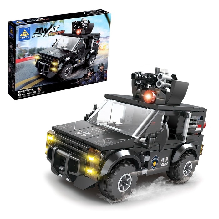 Конструктор «Спецназ. Джип», 165 деталей Конструктор «Спецназ. Джип», 165 деталей