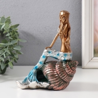 Сувенир полистоун "Русалка на ракушке" МИКС 14х8,3х18 см Сувенир полистоун "Русалка на ракушке" МИКС 14х8,3х18 см