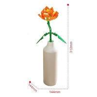 Конструктор Букет &laquo;Пион&raquo;, 82 детали
