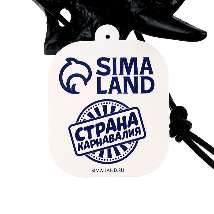 Маска &laquo;Дьявол&raquo;, цвет чёрный