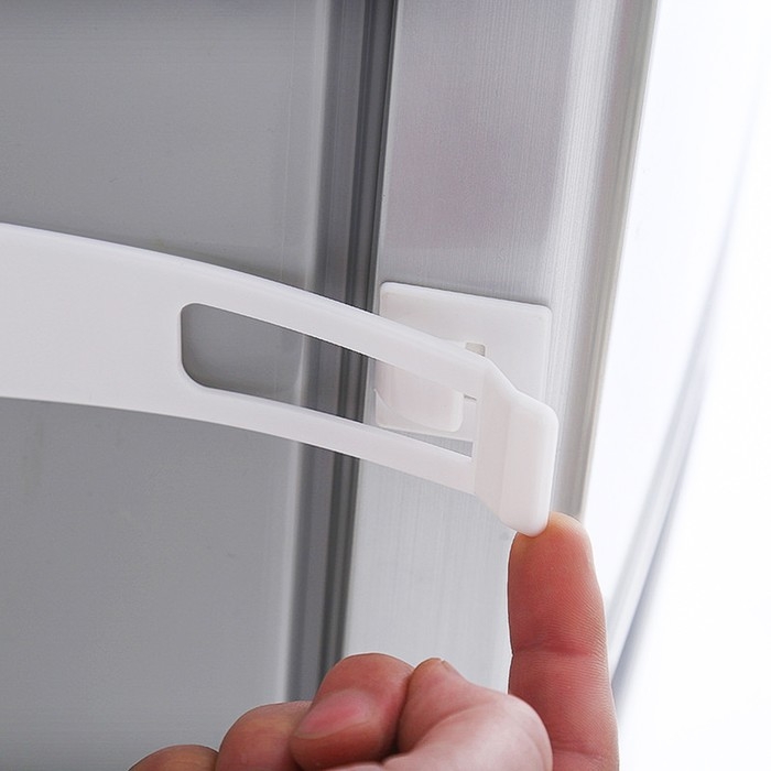 Блокиратор для выдвижных ящиков, универсальный, цвет белый, Крошка Я