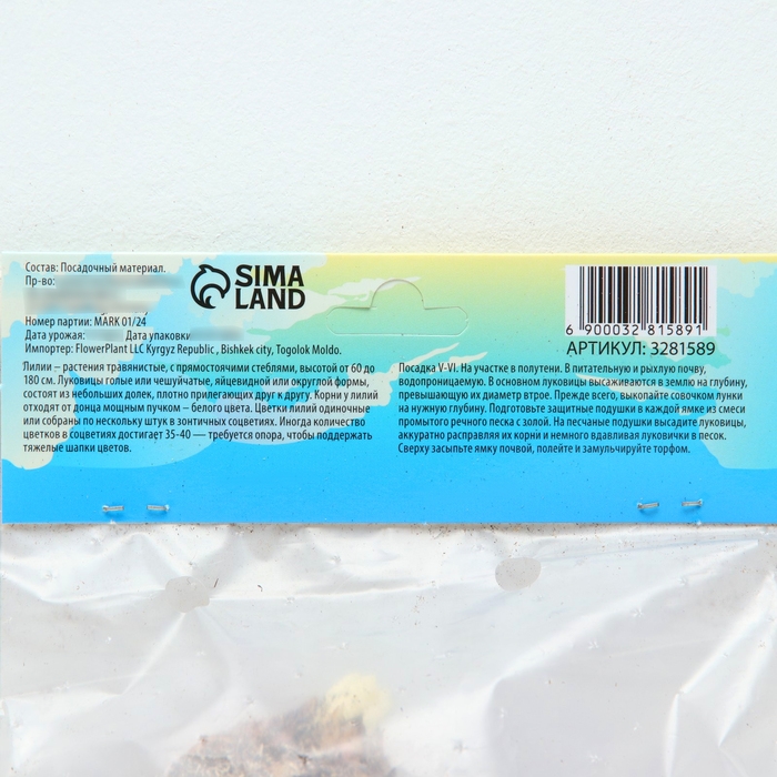 Лилия Многоцветная Лилия Многоцветная "Пиетон", р-р 12/14, 3 шт,