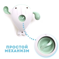 Игрушка заводная &laquo;Кит&raquo;, водоплавающая, цвета МИКС