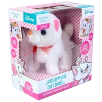 Интерактивная игрушка &laquo;Любимый питомец: Кошечка Мари&raquo;, звук, ходит, Disney, цвет белый