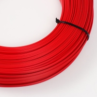 Ротанг искусственный 8 мм 100 м волна (красный) Ротанг искусственный 8 мм 100 м волна (красный)