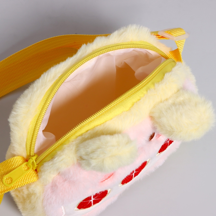 Сумка детская «Зайка», 18 см, цвет желтый Сумка детская «Зайка», 18 см, цвет желтый