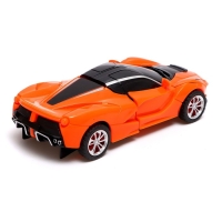 Робот инерционный «Спорткар», трансформируется при столкновении, цвета МИКС Робот инерционный «Спорткар», трансформируется при столкновении, цвета МИКС