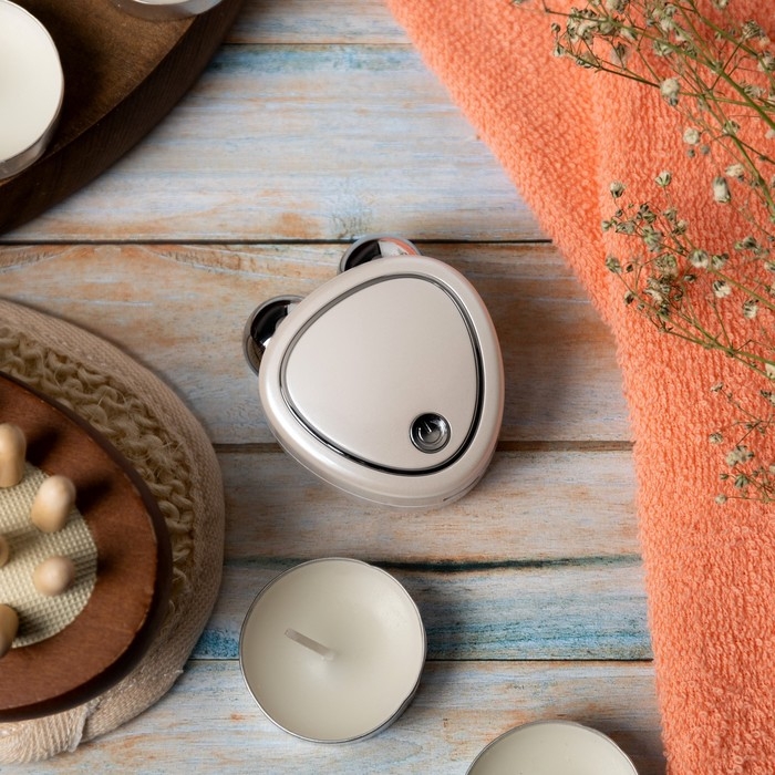 Массажёр для лица LEM-15, микротоковый, белый, от USB Массажёр для лица LEM-15, микротоковый, белый, от USB