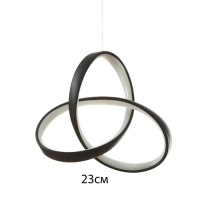 Светильник "Андер" LED 15Вт 6000К черный 22х100 см