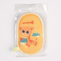 Мочалка детская махровая &laquo;Жирафик&raquo;