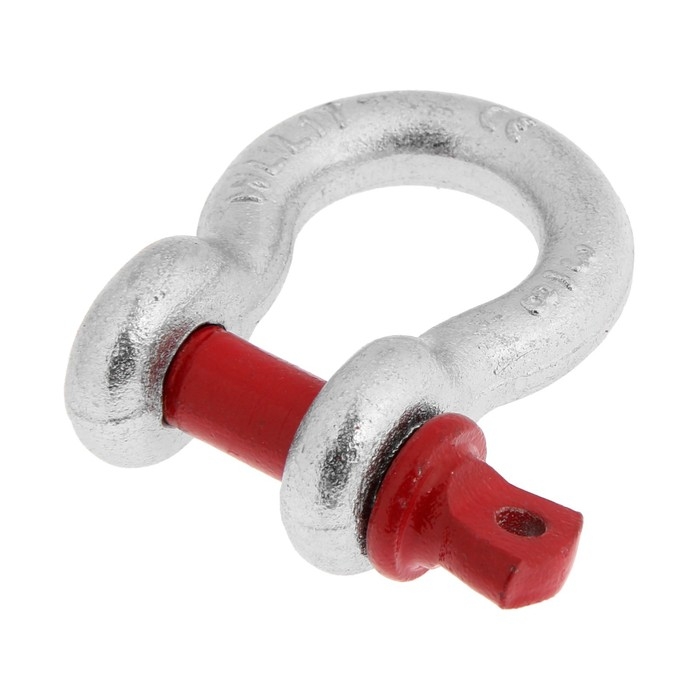 Скоба такелажная грузоподъемная, ТУНДРА, омега со штифтом G-209, 3/8, 1т., 1 шт. Скоба такелажная грузоподъемная, ТУНДРА, омега со штифтом G-209, 3/8, 1т., 1 шт.