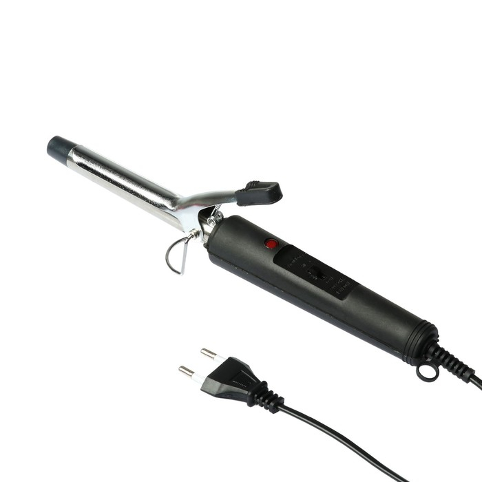 Плойка Luazon LW-03, 30 Вт, алюминиевое покрытие, d=16 мм, 180°С, черная Плойка Luazon LW-03, 30 Вт, алюминиевое покрытие, d=16 мм, 180°С, черная