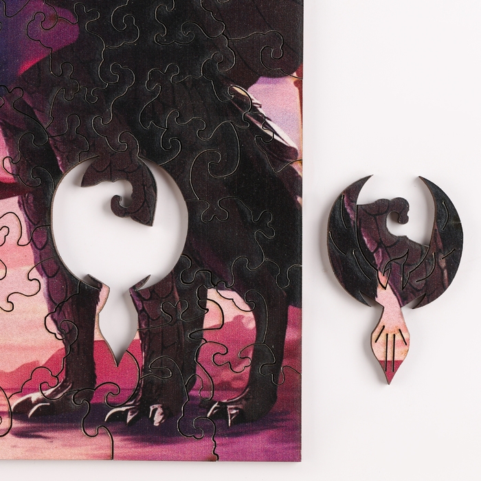 Пазл деревянный фигурный «Волшебная школа», 175 элементов Пазл деревянный фигурный «Волшебная школа», 175 элементов