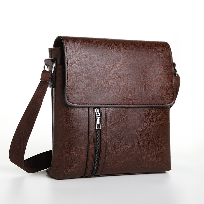 Сумка мужская, цвет коричневый Сумка мужская, цвет коричневый