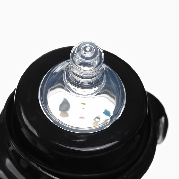 Бутылочка для кормления &Oslash;50мм ШГ, +0мес.,150мл, цвет черный