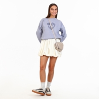 Сумка женская кросс-боди на молнии, цвет бежевый