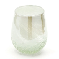 Ваза для цветов &laquo;Нежность&raquo; из цветного стекла 15&times;14&times;14 см