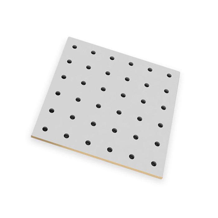 Настенная перфорированная панель односторонняя 60&times;0,6&times;180 см, шаг 2,5 см, цвет серый
