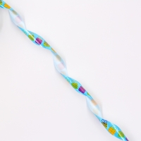 Лента для декора и подарков, "Подарки", голубой, 2 см х 50 м Лента для декора и подарков, "Подарки", голубой, 2 см х 50 м