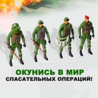 Набор солдатиков «Группа Альфа», 4 штуки Набор солдатиков «Группа Альфа», 4 штуки