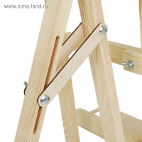 Мольберт тип «Лира» 170 х 63 см, (полка 60 х 12 см, с подстаканником), ТРАНСФОРМЕР, с бегунком, неокрашенное дерево, Calligrata №8 Мольберт тип «Лира» 170 х 63 см, (полка 60 х 12 см, с подстаканником), ТРАНСФОРМЕР, с бегунком, неокрашенное дерево, Calligrata №8