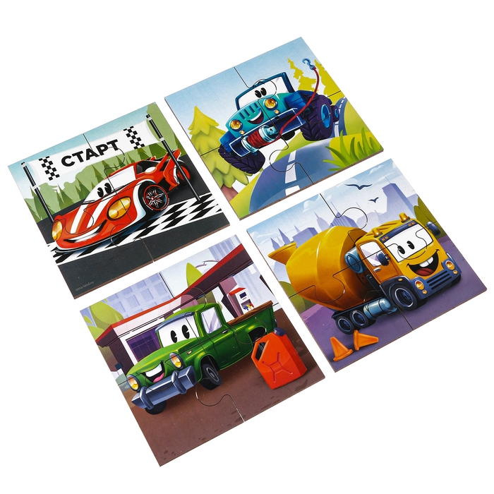 Пазлы «Машинки» Пазлы «Машинки»