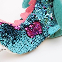 Мягкая игрушка &laquo;Дракон&raquo;, 22,5 см, цвет голубой