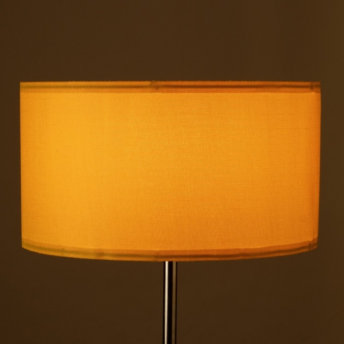 Абажур для торшера "Классика" Е27 песочный 40х40х22см