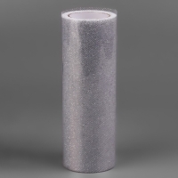 Фатин с глиттером, 15 см, 11 &plusmn; 1 г/кв.м, 9 &plusmn; 0,5 м, цвет серебряный №06