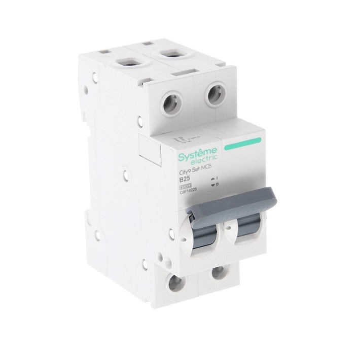 Автоматический выключатель SE City9 Set, B, 25 А, 2P, 4.5 kA, 230 В