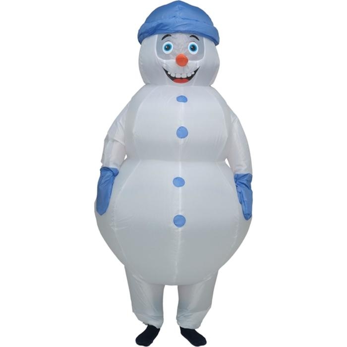 Костюм надувной &laquo;Снеговик&raquo;, рост 150-190 см