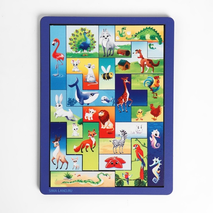 Двусторонний тетрис &laquo;&lrm;Животные&raquo;&lrm;