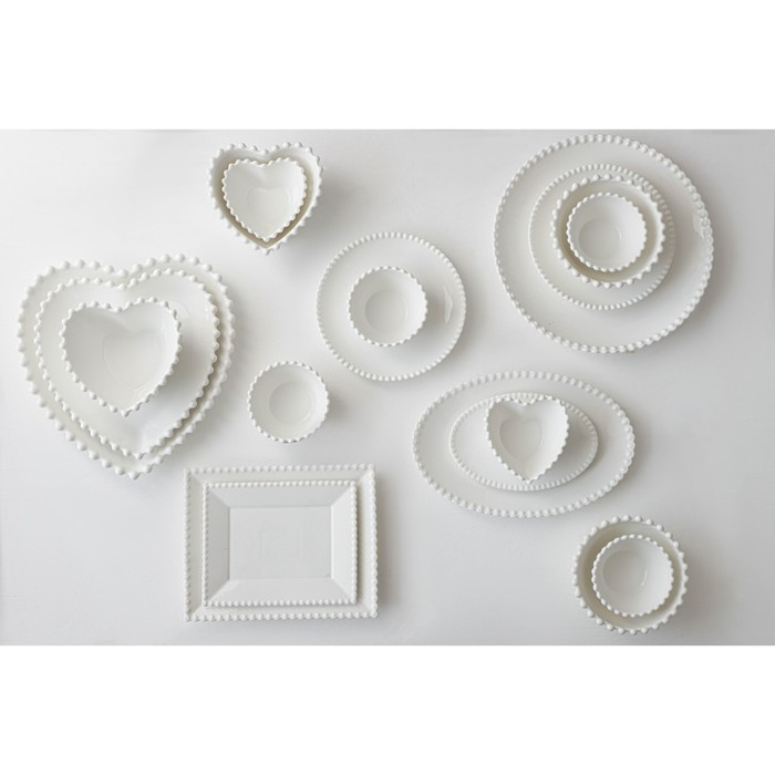 Блюдо фарфоровое овальное Magistro &laquo;Лакомка&raquo;, 30&times;20&times;1,5 см, цвет белый