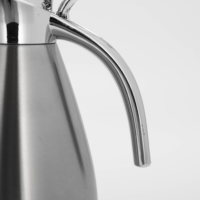 Кофейник из нержавеющей стали &laquo;Шеф&raquo;, 1,5 л, цвет хромированный
