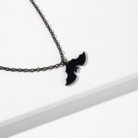 Заколки для волос, серьги и кулон, набор на Хэллоуин &laquo;Я тебя заколд-мяу&raquo;.