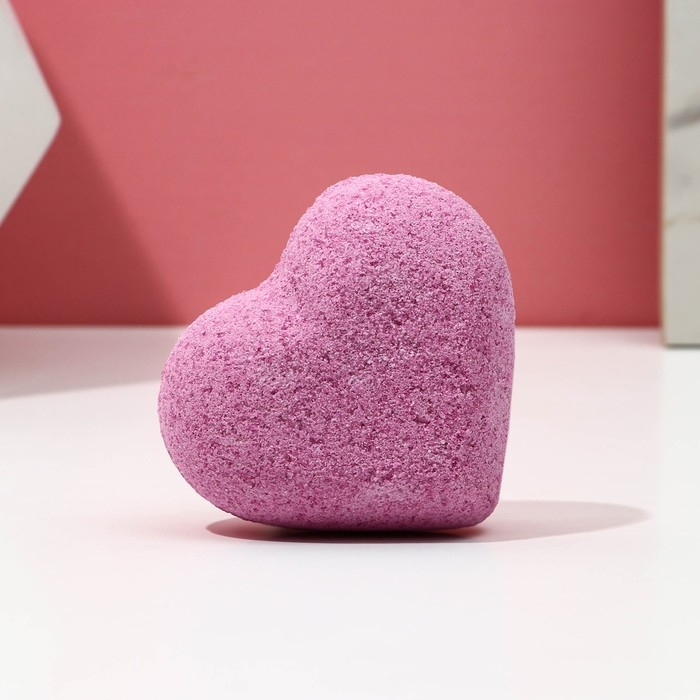 Бомбочка для ванны &laquo;Ты делаешь меня счастливее&raquo;, 130 г, аромат вишни, ЧИСТОЕ СЧАСТЬЕ