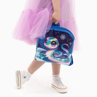 Новый год! Рюкзак детский новогодний «Змейка», 24х24 см Новый год! Рюкзак детский новогодний «Змейка», 24х24 см