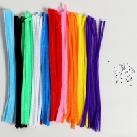 Набор для творчества с меховыми палочками, классический Набор для творчества с меховыми палочками, классический