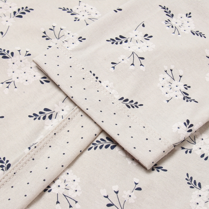 Комплект женский для беременных (сорочка/халат), цвет серый, размер 52 Комплект женский для беременных (сорочка/халат), цвет серый, размер 52