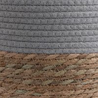 Набор корзин из 3 шт, D30xH23, D25xH20, D22xH17 см, рогоз