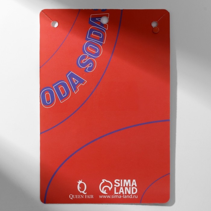 Кулон &laquo;Прелесть&raquo; газировка, цвет синий в золоте, 40 см